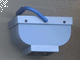 Part No: 30109c02 Name: Belville Basket 2 x 4 x 2 with Blue Handle Part No: 30109c02 Name: Belville Basket 2 x 4 x 2 with Blue Handle