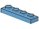 Part No: 3710 Name: Plate 1 x 4 Part No: 3710 Name: Plate 1 x 4