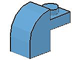 Part No: 6091 Name: Brick, Modified 1 x 2 x 1 1/3 with Curved Top Part No: 6091 Name: Brick, Modified 1 x 2 x 1 1/3 with Curved Top