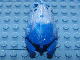 Part No: 64322pb01 Name: Bionicle Mask Berix with Marbled Blue Face Part No: 64322pb01 Name: Bionicle Mask Berix with Marbled Blue Face