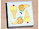 Part No: 33031pb07 Name: Container, Box 3.5 x 3.5 x 1.3 with Hinged Lid with Oranges and Ice Cream Cones Pattern (Sticker) - Set 3108 Part No: 33031pb07 Name: Container, Box 3.5 x 3.5 x 1.3 with Hinged Lid with Oranges and Ice Cream Cones Pattern (Sticker) - Set 3108