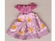 Part No: belvdress01 Name: Belville, Clothes Dress (Child) Long, Short Net Sleeves, Pink Skirt with Crown and Swirls Pattern #7578 Part No: belvdress01 Name: Belville, Clothes Dress (Child) Long, Short Net Sleeves, Pink Skirt with Crown and Swirls Pattern #7578