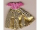 Part No: belvdress03 Name: Belville, Clothes Dress (Child) Long, Short Net Sleeves, Gold Skirt #7577 Part No: belvdress03 Name: Belville, Clothes Dress (Child) Long, Short Net Sleeves, Gold Skirt #7577