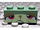 Part No: 3622pb052 Name: Brick 1 x 3 with Cat Face Sick Pattern (Queasy Kitty) Part No: 3622pb052 Name: Brick 1 x 3 with Cat Face Sick Pattern (Queasy Kitty)