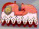 Part No: 2490pb03 Name: Horse Barding, Ruffled Edge with Lion Head (Royal Knights) Pattern Part No: 2490pb03 Name: Horse Barding, Ruffled Edge with Lion Head (Royal Knights) Pattern