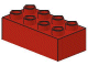 Part No: 3011 Name: Duplo, Brick 2 x 4 Part No: 3011 Name: Duplo, Brick 2 x 4