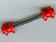 Part No: 3137axleD Name: Wheel Pair on Axle for Wheel Brick 3137 - Dually Tire Wheel Part No: 3137axleD Name: Wheel Pair on Axle for Wheel Brick 3137 - Dually Tire Wheel