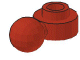 Part No: 3614a Name: Plate, Round 1 x 1 with Towball with Round Hole (Maxifig Hand) Part No: 3614a Name: Plate, Round 1 x 1 with Towball with Round Hole (Maxifig Hand)