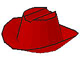 Part No: 3629  Name: Minifig, Headgear Cowboy Hat