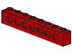 Part No: 3702 Name: Technic, Brick 1 x 8 with Holes Part No: 3702 Name: Technic, Brick 1 x 8 with Holes