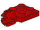 Part No: 3730 Name: Plate, Modified 2 x 2 with Towball Socket, Short, 4 Slots Part No: 3730 Name: Plate, Modified 2 x 2 with Towball Socket, Short, 4 Slots