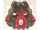 Part No: 43853posc Name: Bionicle Mask Hau Nuva Poisoned - Green Stripe on Forehead Part No: 43853posc Name: Bionicle Mask Hau Nuva Poisoned - Green Stripe on Forehead