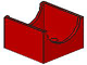 Part No: 4461 Name: Container, Box 4 x 4 x 2 Bottom with Semicircle Cutout Ends Part No: 4461 Name: Container, Box 4 x 4 x 2 Bottom with Semicircle Cutout Ends