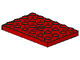 Part No: 709 Name: Plate, Modified 4 x 6 with Hole Part No: 709 Name: Plate, Modified 4 x 6 with Hole