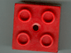 Part No: Knob Name: Duplo, Brick 2 x 2 with Small Center Hole (Pull Toy Knob) Part No: Knob Name: Duplo, Brick 2 x 2 with Small Center Hole (Pull Toy Knob)