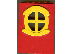 Part No: x635c02 Name: Fabuland Building Wall 2 x 6 x 7 with Round Symmetric Yellow Window Part No: x635c02 Name: Fabuland Building Wall 2 x 6 x 7 with Round Symmetric Yellow Window