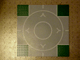 Part No: 2361px1 Name: Baseplate, Road 32 x 32 7-Stud Crossroads with Runway 'V' Wide Pattern Part No: 2361px1 Name: Baseplate, Road 32 x 32 7-Stud Crossroads with Runway 'V' Wide Pattern