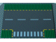 Part No: 44341pb01 Name: Baseplate, Road 32 x 32 6-Stud T Intersection with Dark Gray Road, Yellow Dashed Lines, and Crosswalk Pattern Part No: 44341pb01 Name: Baseplate, Road 32 x 32 6-Stud T Intersection with Dark Gray Road, Yellow Dashed Lines, and Crosswalk Pattern