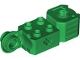 Lot ID: 17<span class=hidden_cl>[zasłonięte]</span>583  Part No: 47431  Name: Technic, Brick Modified 2 x 2 with Axle Hole, Rotation Joint Ball Half (Vertical Side), Vertical Axle Hole End (Fist)