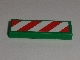 Part No: 63864pb045L Name: Tile 1 x 3 with Red and White Danger Stripes Pattern Model Left Side (Sticker) - Set 60097 Part No: 63864pb045L Name: Tile 1 x 3 with Red and White Danger Stripes Pattern Model Left Side (Sticker) - Set 60097