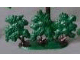 Part No: FTBush1 Name: Plant, Tree Flat Bush painted with solid base (1950's version) Part No: FTBush1 Name: Plant, Tree Flat Bush painted with solid base (1950's version)