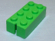 Part No: bslot04 Name: Brick 2 x 4 without Bottom Tubes, Slotted (with 1 slot) Part No: bslot04 Name: Brick 2 x 4 without Bottom Tubes, Slotted (with 1 slot)
