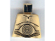 Part No: 973px160 Name: Torso SW C-3PO Pattern Part No: 973px160 Name: Torso SW C-3PO Pattern
