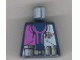Part No: 973px139  Name: Torso Alpha Team Logo, Purple Shirt and 3 Pockets on Belt Pattern