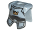 Part No: 2587pb19 Name: Minifig, Armor Breastplate with Leg Protection, Fantasy Era Crown Pattern Part No: 2587pb19 Name: Minifig, Armor Breastplate with Leg Protection, Fantasy Era Crown Pattern
