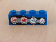 Part No: 3010pb057L Name: Brick 1 x 4 with Four Truck Taillights Left Pattern (Sticker) - Set 8462 Part No: 3010pb057L Name: Brick 1 x 4 with Four Truck Taillights Left Pattern (Sticker) - Set 8462