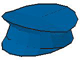 Part No: 3624 Name: Minifig, Headgear Hat, Police Part No: 3624 Name: Minifig, Headgear Hat, Police