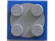 Part No: 3680c02 Name: Turntable 2 x 2 Plate, Complete Assembly with Light Bluish Gray Top Part No: 3680c02 Name: Turntable 2 x 2 Plate, Complete Assembly with Light Bluish Gray Top