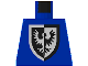 Part No: 973p43 Name: Torso Castle Black Falcon Pattern Old Style Torso with Rounder Bottomed Shield and Black Neck Marking Part No: 973p43 Name: Torso Castle Black Falcon Pattern Old Style Torso with Rounder Bottomed Shield and Black Neck Marking