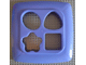 Part No: 44657 Name: Primo Bucket Lid for Stack 'n' Learn Sorter with Cut Out Shapes Part No: 44657 Name: Primo Bucket Lid for Stack 'n' Learn Sorter with Cut Out Shapes