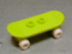 Part No: 45917c01 Name: Minifig, Utensil Skateboard with Mag Wheel Holders and White Mag Wheels Part No: 45917c01 Name: Minifig, Utensil Skateboard with Mag Wheel Holders and White Mag Wheels