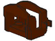 Part No: 4491b Name: Horse Saddle with Two Clips Part No: 4491b Name: Horse Saddle with Two Clips