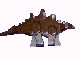Part No: Stego01 Name: Dino Stegosaurus with Light Gray Legs - Complete Assembly Part No: Stego01 Name: Dino Stegosaurus with Light Gray Legs - Complete Assembly
