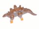 Part No: Stego02 Name: Dino Stegosaurus with Dark Orange Legs - Complete Assembly Part No: Stego02 Name: Dino Stegosaurus with Dark Orange Legs - Complete Assembly