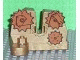 Part No: 44698pb01 Name: Duplo Stand 2 x 4 x 2 with Notch for Lever and Copper Gears Pattern Part No: 44698pb01 Name: Duplo Stand 2 x 4 x 2 with Notch for Lever and Copper Gears Pattern