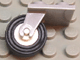 Part No: 2415c02 Name: Plate, Modified 2 x 2 Thin with Plane Single Wheel Holder and White Wheel with Black Tire (2415 / 3464 / 3139) Part No: 2415c02 Name: Plate, Modified 2 x 2 Thin with Plane Single Wheel Holder and White Wheel with Black Tire (2415 / 3464 / 3139)