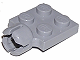 Part No: 3730 Name: Plate, Modified 2 x 2 with Towball Socket, Short, 4 Slots Part No: 3730 Name: Plate, Modified 2 x 2 with Towball Socket, Short, 4 Slots