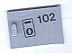 Part No: 4533pb005 Name: Container, Cupboard 2 x 3 x 2 Door with '102' & Keyhole Pattern (Sticker) - Set 6597 Part No: 4533pb005 Name: Container, Cupboard 2 x 3 x 2 Door with '102' & Keyhole Pattern (Sticker) - Set 6597