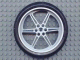 Part No: 51378c01 Name: Wheel Technic Street Bike (8420) with Black Tire Technic Street Bike (8420) - Narrow, Front (51378 / 51380) Part No: 51378c01 Name: Wheel Technic Street Bike (8420) with Black Tire Technic Street Bike (8420) - Narrow, Front (51378 / 51380)