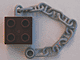 Part No: 54980c01 Name: Duplo, Brick 2 x 2 with Light Bluish Gray Boat Anchor Chain 10L Part No: 54980c01 Name: Duplo, Brick 2 x 2 with Light Bluish Gray Boat Anchor Chain 10L
