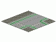 Part No: 2360p01 Name: Baseplate, Road 32 x 32 7-Stud T Intersection with Crosswalks Pattern Part No: 2360p01 Name: Baseplate, Road 32 x 32 7-Stud T Intersection with Crosswalks Pattern