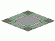 Part No: 2361p01 Name: Baseplate, Road 32 x 32 7-Stud Crossroads with Road and Crosswalks Pattern Part No: 2361p01 Name: Baseplate, Road 32 x 32 7-Stud Crossroads with Road and Crosswalks Pattern