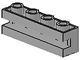 Part No: 2653 Name: Brick, Modified 1 x 4 with Groove Part No: 2653 Name: Brick, Modified 1 x 4 with Groove
