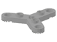 Part No: 2712 Name: Technic, Plate Rotor 3 Blade with Toothed Ends and 3 Studs (Propeller) Part No: 2712 Name: Technic, Plate Rotor 3 Blade with Toothed Ends and 3 Studs (Propeller)
