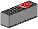 Part No: 2847c01 Name: Electric 9V Battery Box 4 x 14 x 4 with Dark Gray Base Complete Assembly Part No: 2847c01 Name: Electric 9V Battery Box 4 x 14 x 4 with Dark Gray Base Complete Assembly