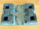 Part No: 30271px3 Name: Baseplate, Raised 32 x 48 x 6 with 4 Corner Pits and Rock Raiders Pattern Part No: 30271px3 Name: Baseplate, Raised 32 x 48 x 6 with 4 Corner Pits and Rock Raiders Pattern